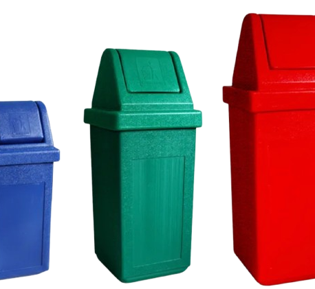 Black sheeted biodegradable trash bag (no tie), eco-friendly, durable, Metro Manila